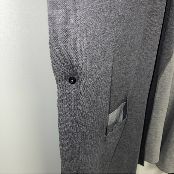 Lululemon After Asana Wrap One Size Fits Most Medium Dark Grey  Cashmere Blend - Picture 10 of 14